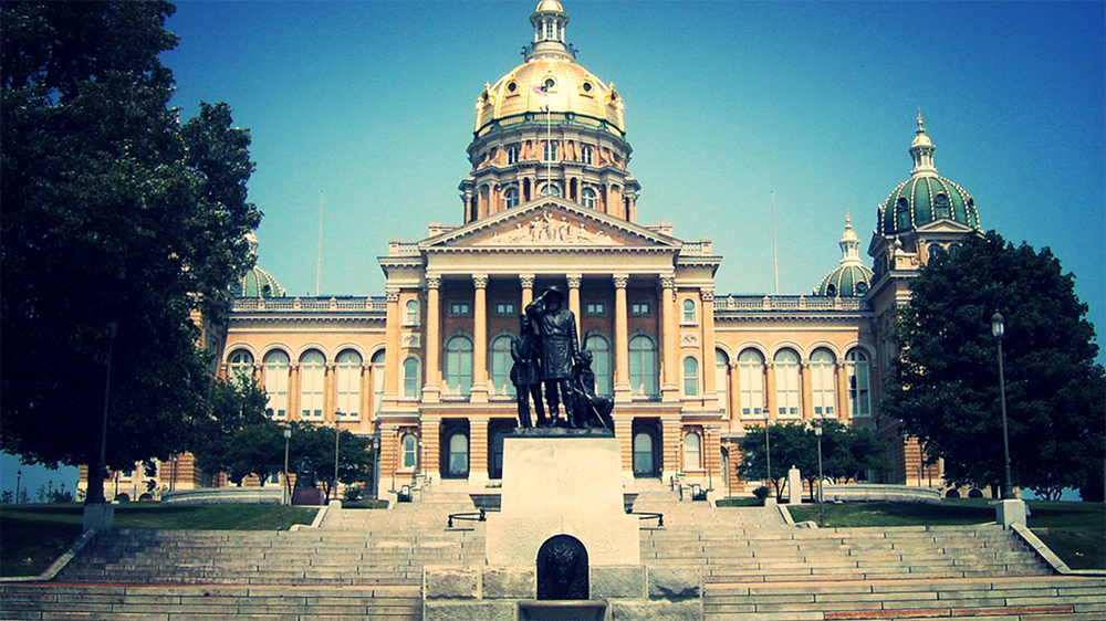 Iowa state capitol building